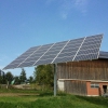 5,55 kWp monokristályos napelemes rendszer, kéttengelyes DEGER forgatóval | Svájc, St, Gallen